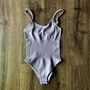 NWOT MRIGNT Ribbed Bodysuit • Light Purple